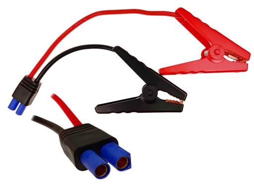 KABLE PRZEWODY RORUCHOWE Z ŻABKAMI CAR JUMP STARTER BOOSTER POWERBANK 12V