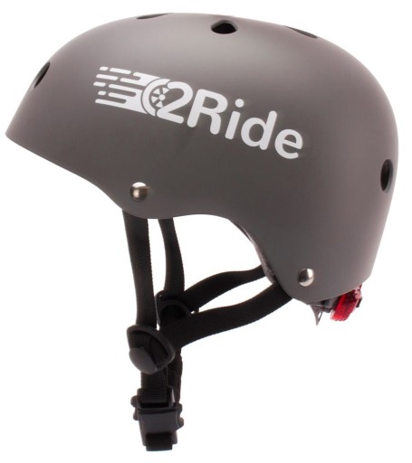 Kask rowerowy dla dzieci S 50-54 cm LED klips