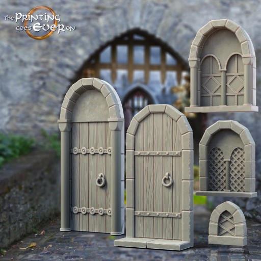 Doors and Windows Building Decorations The Printin