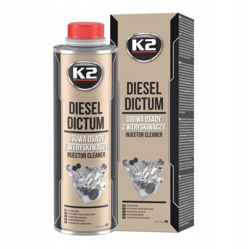 K2 DIESEL DICTUM 0,5L czyści wtryski Diesel