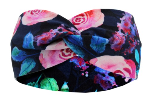OPASKA DAMSKA NA GŁOWĘ WIOSENNA/LETNIA TURBAN DO WŁOSÓW BAWEŁNIANA OPASKA