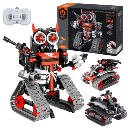 ZDALNIE STEROWANA ZABAWKA BUDOWLANA PROGRAMOWALNY ZDALNIE STEROWANY ROBOT