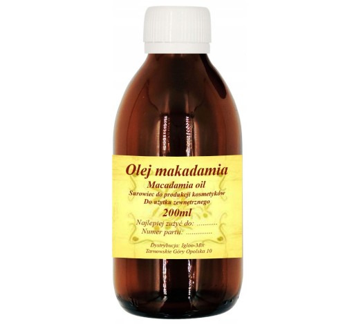 OLEJ MAKADAMIA 200ml - Macadamia