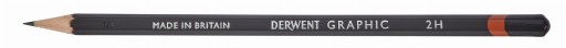 Ołówek techniczny Graphic - Derwent - 2H
