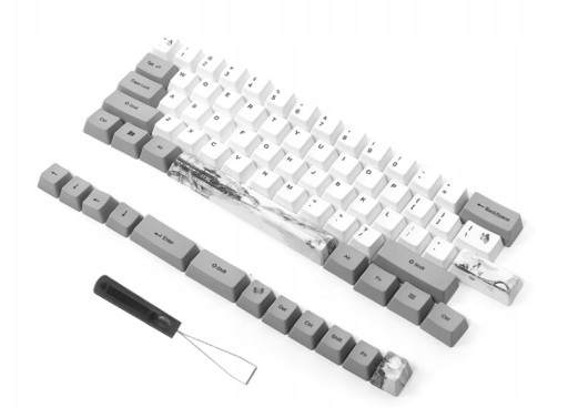73 szt. Klawisze sublimacyjne PBT Mechaniczna
