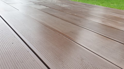 Deska ryflowana długa taras beton