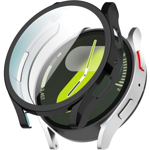 2w1 ETUI SILIKONOWE Z OSŁONĄ DO SAMSUNG GALAXY WATCH 7 44MM CASE OBUDOWA