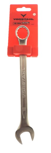 PŁASKO-OCZKOWY KLUCZ 18 mm VORSTAHL CHROM-WANAD CRV STEEL