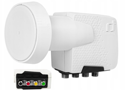 KONWERTER SAT INVERTO HOME PRO HDTV LNB QUATRO