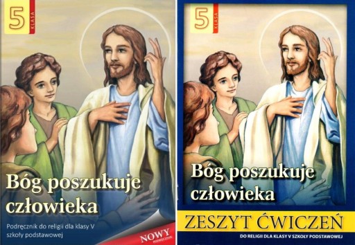 BÓG POSZUKUJE CZŁOWIEKA 5 Podr+Ćw Łabendowicz WDS