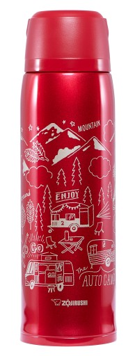 Termos stalowy ZOJIRUSHI SJ-JS10 z grafiką 1L