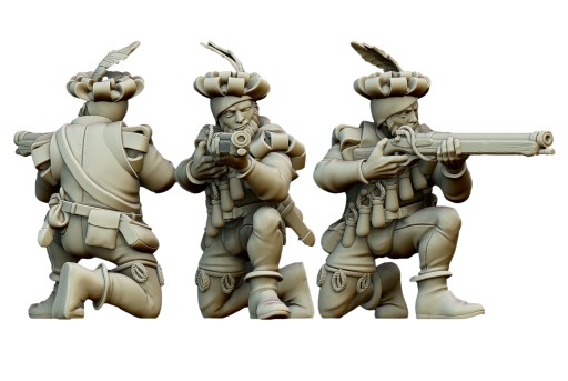 The Arquebusiers - Pojedyńcze Jednostki Highlands