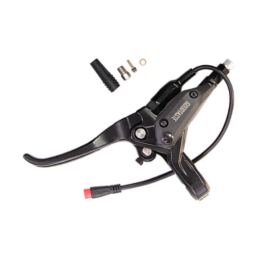 Brake Handle Brake Lever Black E-bike Parts GT03 Power-off Waterproof Conne
