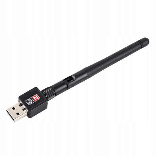 Karta sieciowa USB Wifi z małą anteną