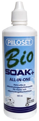 PŁYN DO SOCZEWEK PIILOSET BIOSOAK+ 100 ml pojemnik