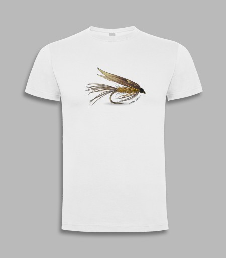 Koszulka, T-shirt wędkarza mucha MARCH BROWN Bi XL