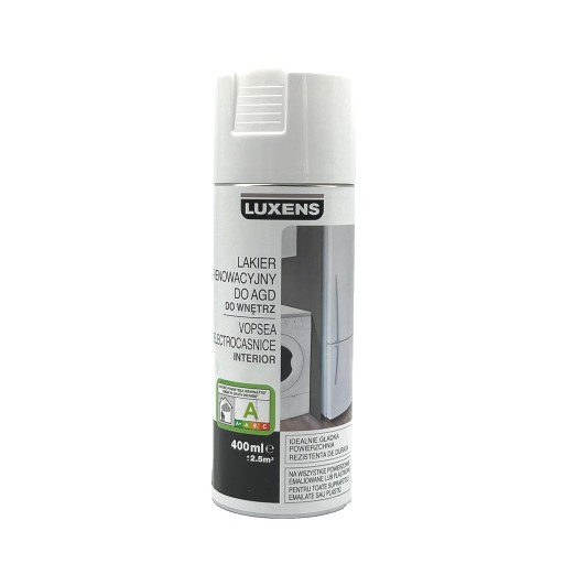 LUXENS lakier renowacyjny do AGD biały połysk DIY