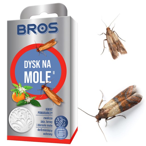 BROS DYSK NA MOLE O ZAPACHU KWIAT POMARAŃCZY