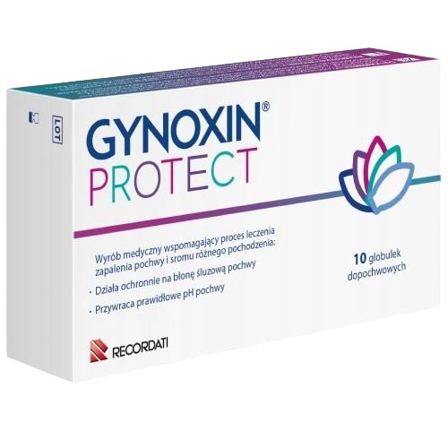 Gynoxin Protect, 10 globulek dopochwowych