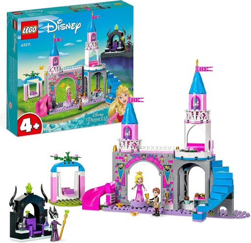 LEGO Disney 43211 Zamek Aurory klocki