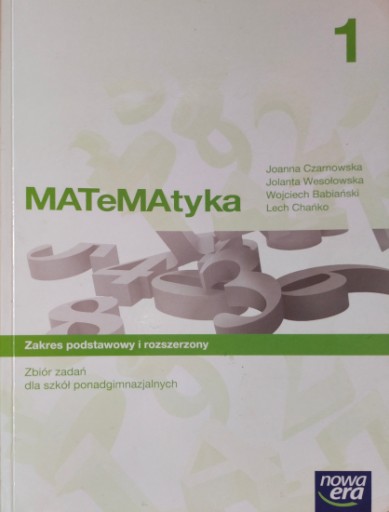 Matematyka 1. Zbiór zadań
