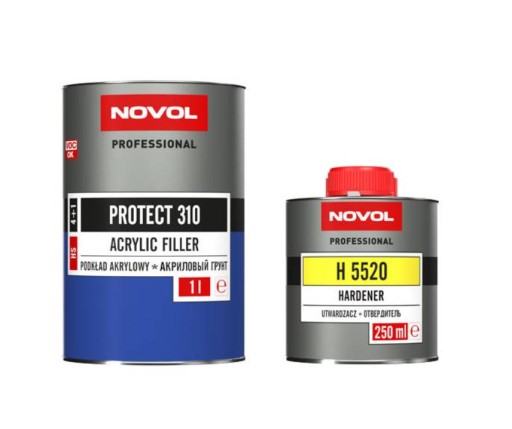 Podkład Akrylowy (HS) NOVOL PROTECT 310 1l Szary
