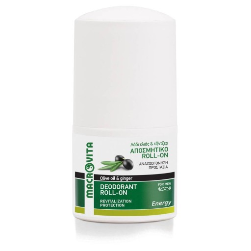 MACROVITA naturalny dezodorant roll-on dla mężczyzn ENERGY 50ml