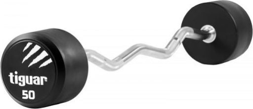 Barbell łamany tiguar PU 50 kg TIWLBPU050,
