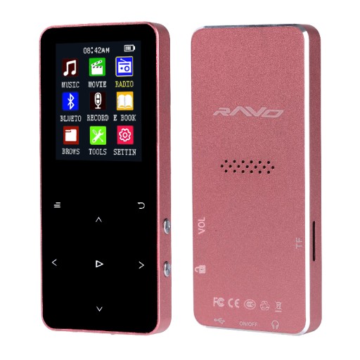 MP4 Ravo T5 różowy 16 GB