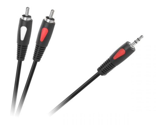 Kabel 2x RCA Czincz Jack 3,5 mm, 10m Audio Stereo