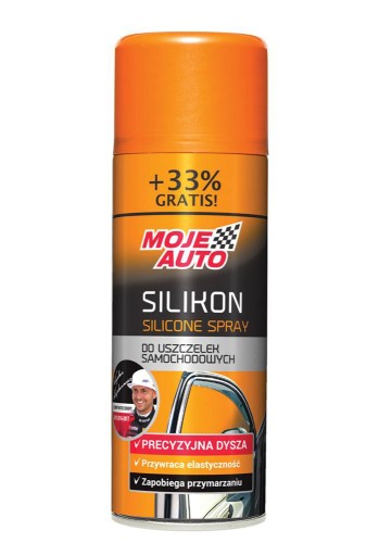 Silikon do uszczelek SPRAY 400ml Moje Auto