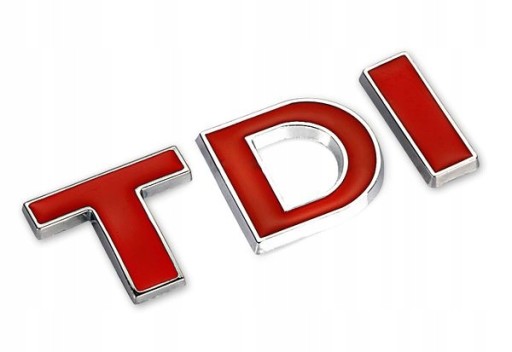 EMBLEMAT LOGO NAPIS TDI VW PASSAT, GOLF, POLO INNE