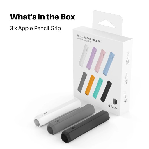 Pen Grip Non-Slip Protective Cover Suitable For Apple Pencil 1/2 Generation