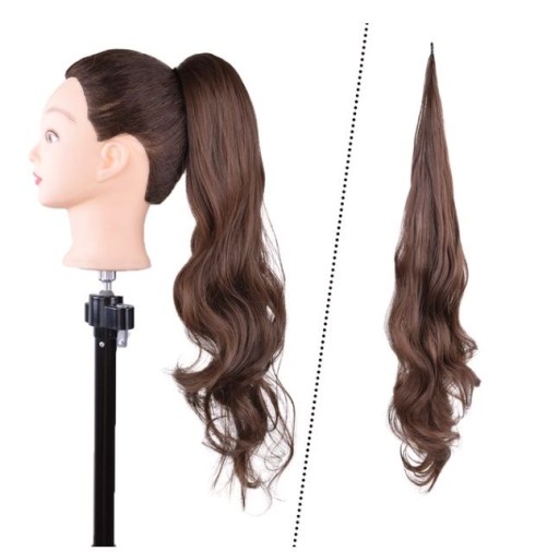 DOCZEPIANY KUCYK Z ELASTYCZNYM DRUTEM 82 CM #8