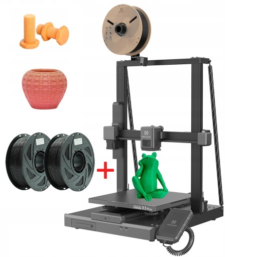 Drukarka 3D Artillery Sidewinder X3 Plus 300mm/s + 2kg Filament