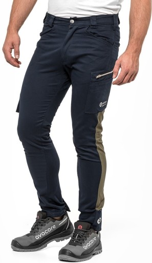 SPODNIE ROBOCZE SLIM STRECH TUBBOS AVACORE 62