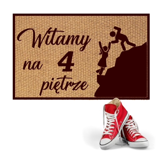 WYCIERACZKA POD DRZWI GRUBA 50x80CM MATA DO BUTÓW