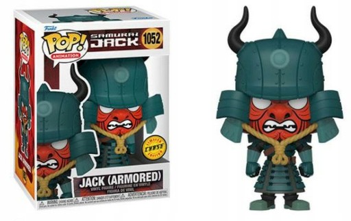 Funko Pop! SAMURAI JACK 1052 Armored Jack CHASE