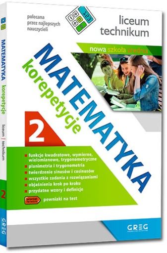 MATEMATYKA korepetycje liceum cz. 2 PO REFORMIE