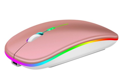 Myszka bezprzewodowa Nexo MYSZ OPTYCZNA LED SLIM NX211C sensor optyczny