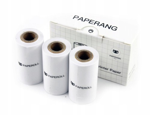 Papier Wkład 3x Rolki P-BGJ Przylepny PAPERANG P2