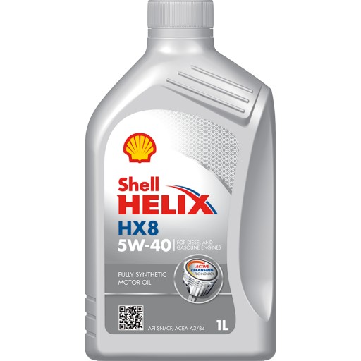 Olej Shell Helix HX8 Synthetic 5W-40 (1L)