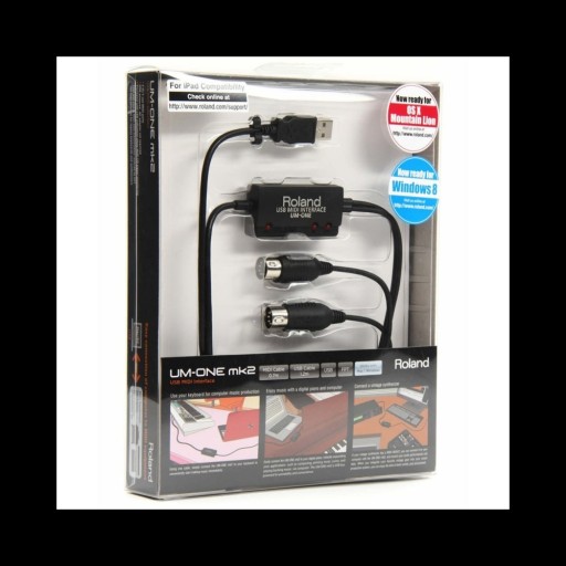ROLAND UM-ONE mk2 EXP INTERFEJS USB MIDI STABILNY