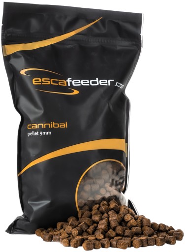 Pellet 9mm Esca Feeder CANNIBAL 800g method feeder