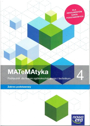 Matematyka 4. Zakres podstawowy