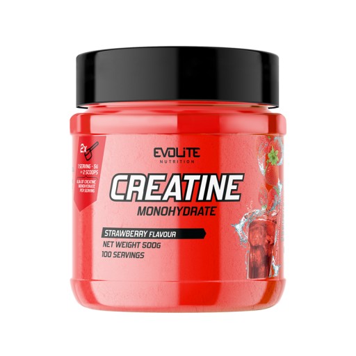 Evolite Creatine Monohydrate 500g Mocna Kreatyna Mesh Bez Retencji Wody