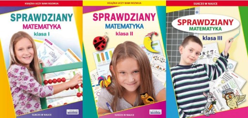 Sprawdziany Matematyka klasy 1-3 - ZESTAW