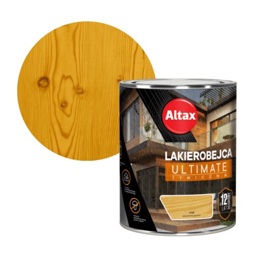 ALTAX LAKIEROBEJCA ULTIMATE ŻYWICZNA 0,75L DĄB