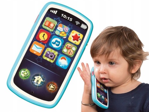 SMILY PLAY SMARTFON EDUKACYJNY INTERAKTYWNY zabawka edukacyjna +6m
