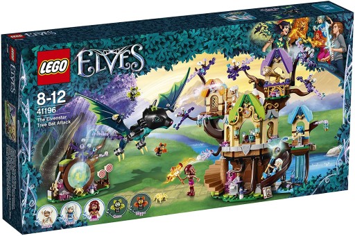 Lego 41196 Elves Atak nietoperzy na Drzewo Elvenst